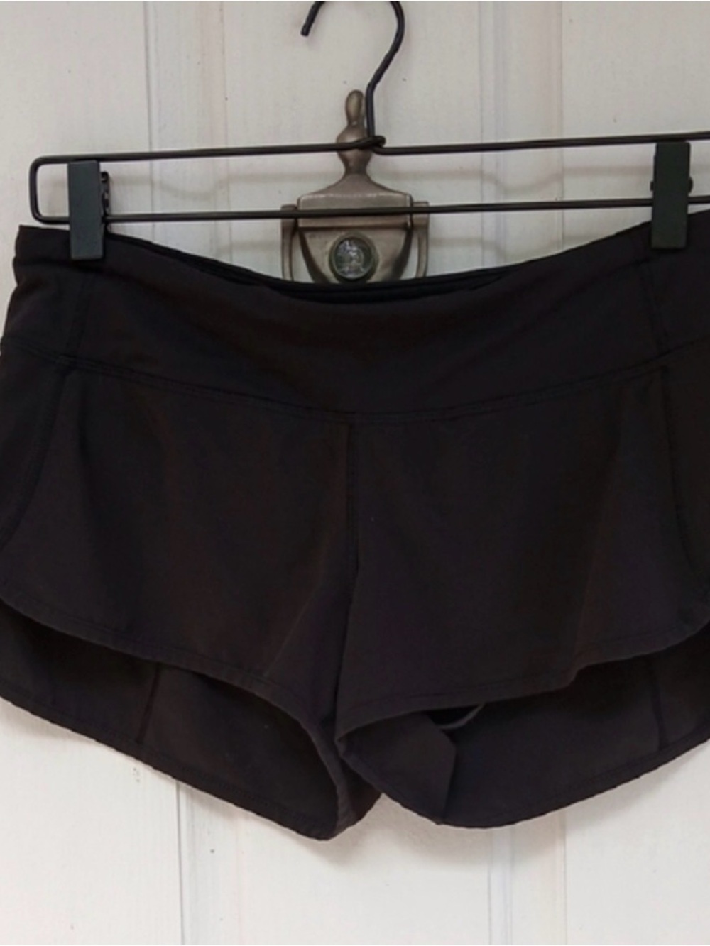Women's Lululemon Hotty Hot Black Athletic Shorts